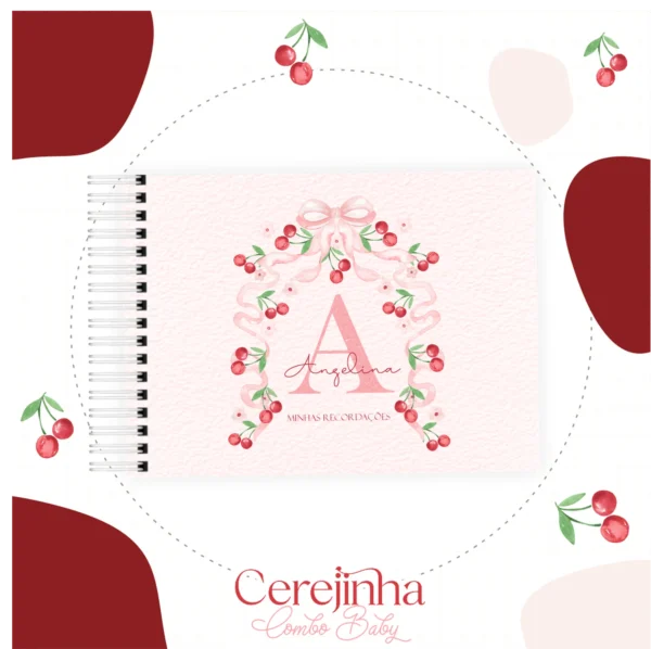 Arquivo Digital CADERNETA DE VACINA ALFABETO CEREJINHA 1 - Imagem 4