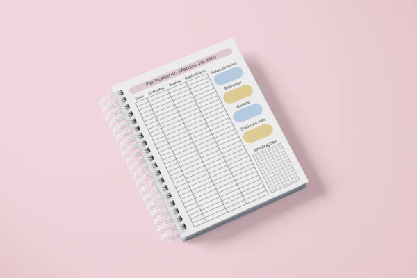 Arquivo Digital AGENDAMENTOS FLORAL COLOR 1 - 2026 - Imagem 4