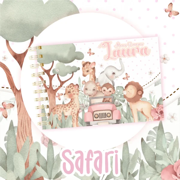 Arquivo Digital CADERNETA DE VACINA SAFARI MENINA 11 - Imagem 4
