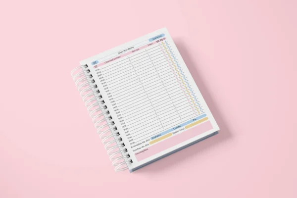 Arquivo Digital AGENDAMENTOS FLORAL COLOR 1 - 2026 - Imagem 5