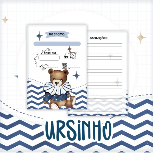 Arquivo Digital CADERNETA DE VACINA URSINHO 21 - Imagem 5