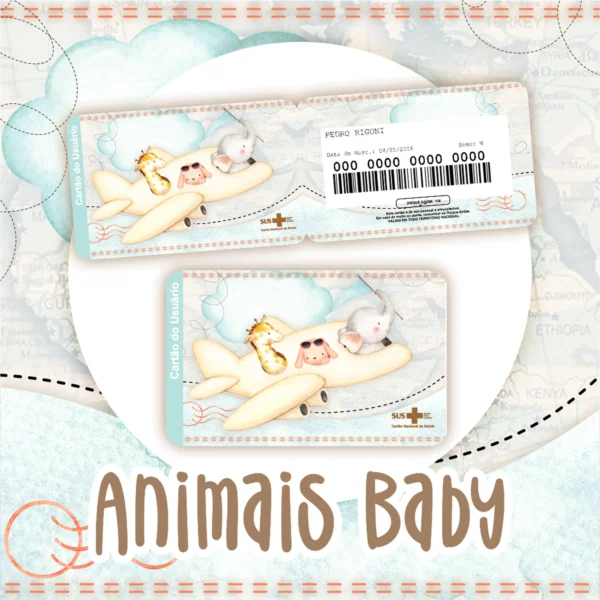 Arquivo Digital CADERNETA DE VACINA ANIMAIS BABY 2 - Imagem 6