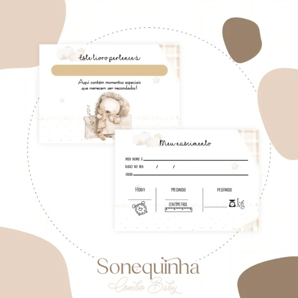 Arquivo Digital CADERNETA DE VACINA SONEQUINHA 1 - Imagem 8