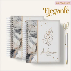 Arquivo Digital AGENDA FLORAL ELEGANTE 4 - 2026