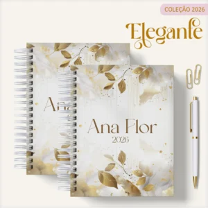 Arquivo Digital AGENDA FLORAL ELEGANTE 5 - 2026