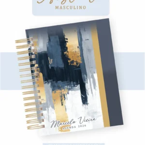 Arquivo Digital AGENDA ABSTRATO MASCULINO 1 - 2026 E PERMANENTE