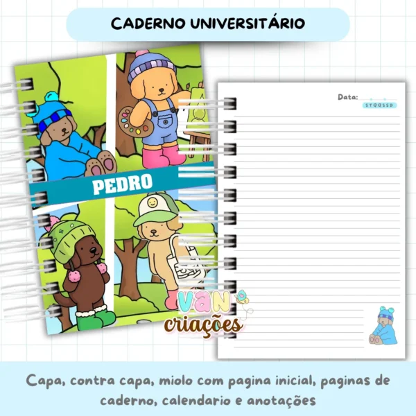 Arquivo Digital CADERNO UNIVERSITARIO BOBBIE 1