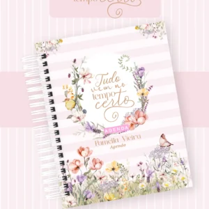 Arquivo Digital AGENDA FLORAL - TUDO VEM NO TEMPO DE DEUS 1 - 2026 E PERMANENTE