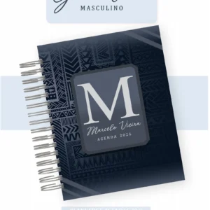 Arquivo Digital AGENDA INICIAIS GEOMÉTRICO MASCULINO 1 - 2026 E PERMANENTE