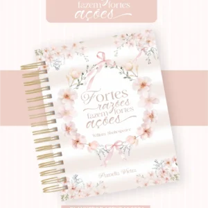 Arquivo Digital AGENDA LETTERING FLORAL CLEAN 1 - 2026 E PERMANENTE
