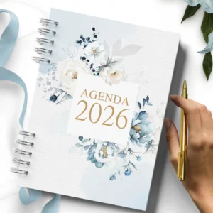 Arquivo Digital AGENDA VERSÍCULOS FLORAL AZUL 1 - 2026