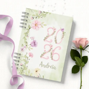Arquivo Digital AGENDA VERSÍCULOS FLORAL VERDE 1 - 2026