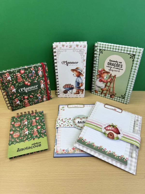 Arquivo Digital PLANNER E CADERNOS DOCE MORANGO 1 - PERMANENTE