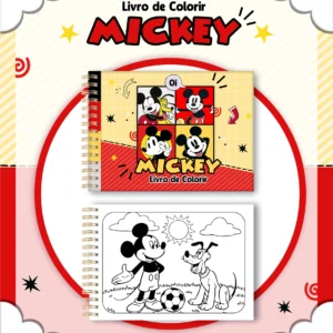 Arquivo Digital LIVRO DE COLORIR MICKEY 01