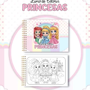 Arquivo Digital LIVRO DE COLORIR PRINCESAS 03