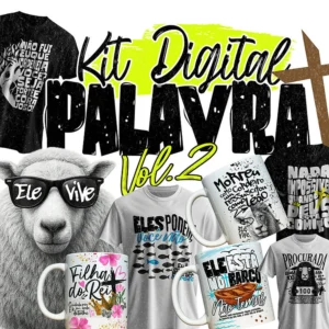 Arquivo Digital SUBLIMAÇÃO > CANECAS E CAMISAS RELIGIOSAS - PALAVRA 2
