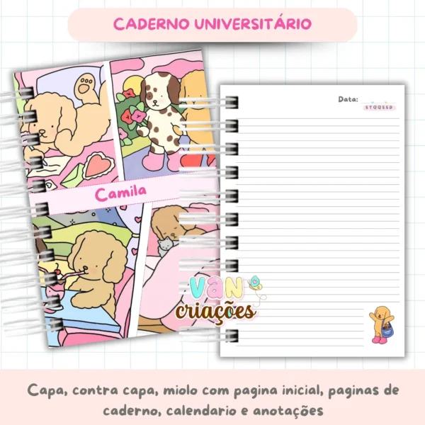 Arquivo Digital CADERNO UNIVERSITARIO BOBBIE 1 - Imagem 2