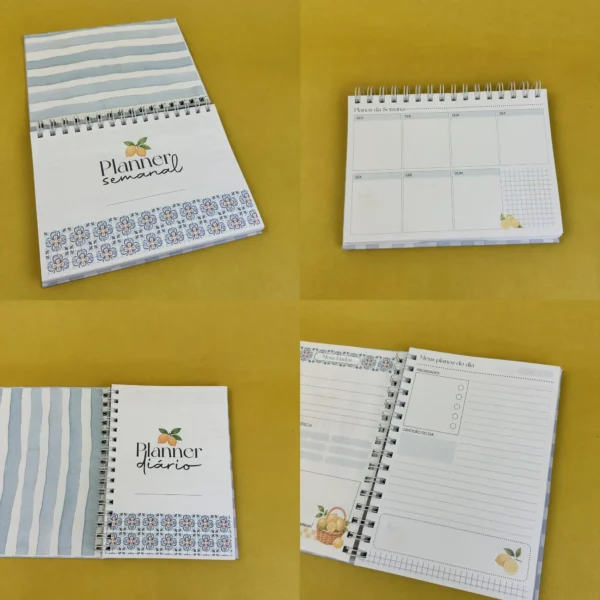 Arquivo Digital PLANNER SUMER FLORAL 1 - PERMANENTE - Imagem 3