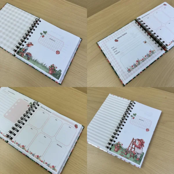 Arquivo Digital PLANNER E CADERNOS DOCE MORANGO 1 - PERMANENTE - Imagem 4