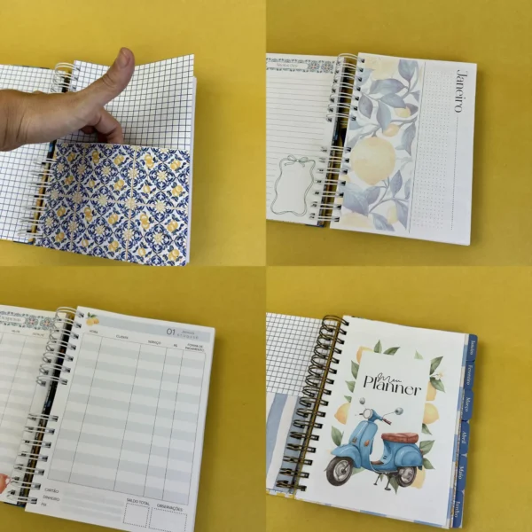 Arquivo Digital PLANNER SUMER FLORAL 1 - PERMANENTE - Imagem 4