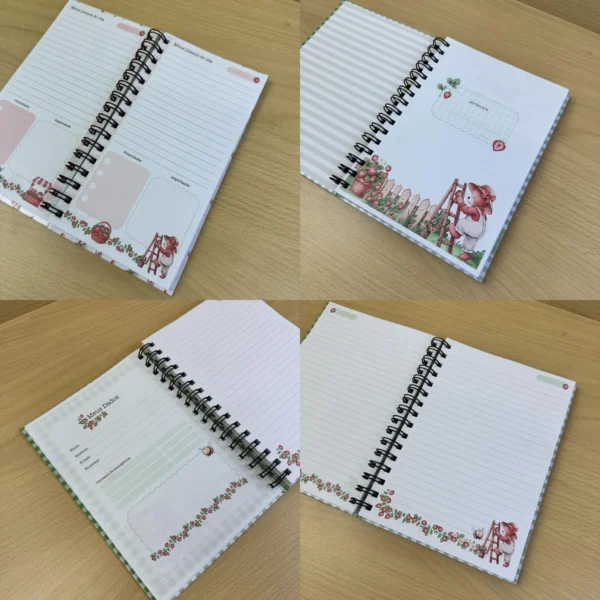 Arquivo Digital PLANNER E CADERNOS DOCE MORANGO 1 - PERMANENTE - Imagem 5