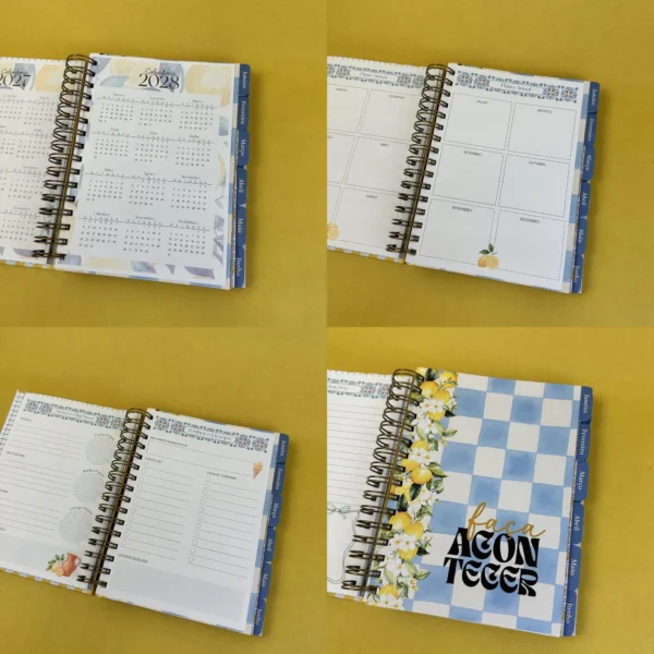 Arquivo Digital PLANNER SUMER FLORAL 1 - PERMANENTE - Imagem 5