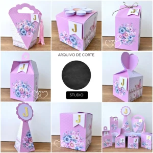 Arquivo Digital KIT FESTA JARDIM DAS FLORES LILÁS 1