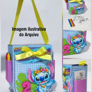 Arquivo Digital KIT FESTA MALETA STITCH 1