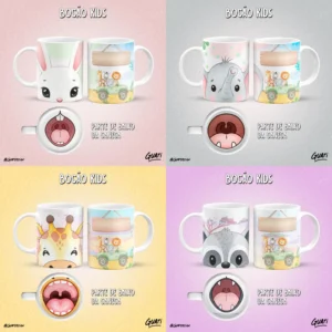 Arquivo Digital SUBLIMAÇÃO > CANECAS BOCÃO KIDS 1