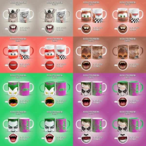 Arquivo Digital SUBLIMAÇÃO > CANECAS BOCÃO VOLUME 4