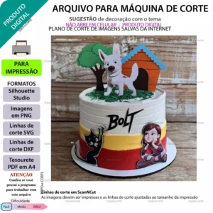Arquivo Digital TOPO DE BOLO BOLT SUPERCÃO - 01