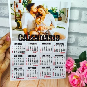 Arquivo Digital CALENDÁRIOS COM FOTO 01 - 2026