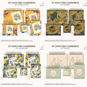 Arquivo Digital CALENDÁRIOS COMBO 01 - 2026