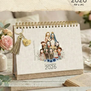 Arquivo Digital CALENDÁRIOS SANTINHOS 02 - 2026