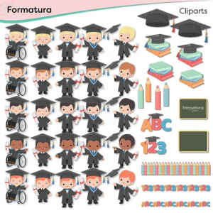 Arquivo Digital KIT ILUSTRAÇÕES FORMATURA 01