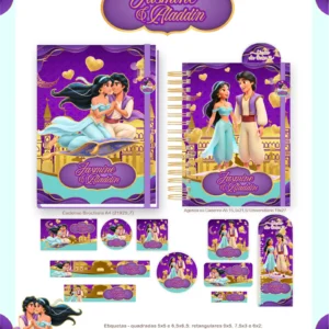 Arquivo Digital AGENDA ESCOLAR JASMINE E ALADDIN 01 - 2026 E PERMANENTE
