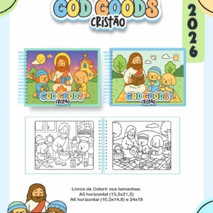 Arquivo Digital AGENDA ESCOLAR GOD GOODS CRISTÃO 01 - 2026 E PERMANENTE