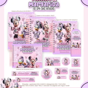 Arquivo Digital AGENDA ESCOLAR MINNIE E MARGARIDA 01 - 2026 E PERMANENTE