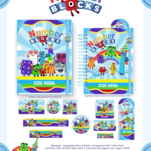 Arquivo Digital AGENDA ESCOLAR NUMBER BLOCK 01 - 2026 E PERMANENTE