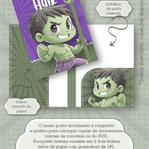 Arquivo Digital AGENDA ESCOLAR HULK 01 - PERMANENTE