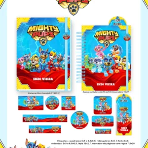 Arquivo Digital AGENDA ESCOLAR PATRULHA CANINA SUPER FILHOTES 01 - 2026 E PERMANENTE