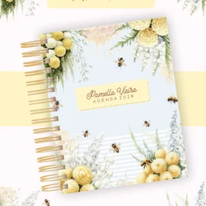 Arquivo Digital AGENDA FLORAL ABELHINHAS 01 - 2026 E PERMANENTE