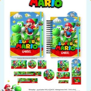 Arquivo Digital AGENDA ESCOLAR SUPER MARIO 01 - 2026 E PERMANENTE