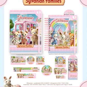 Arquivo Digital AGENDA ESCOLAR SYLVANIAN FAMILIES 01 - 2026 E PERMANENTE