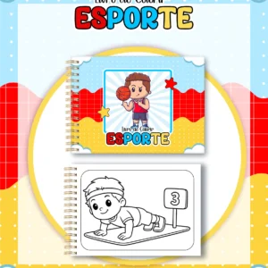Arquivo Digital LIVRO DE COLORIR ESPORTES 01