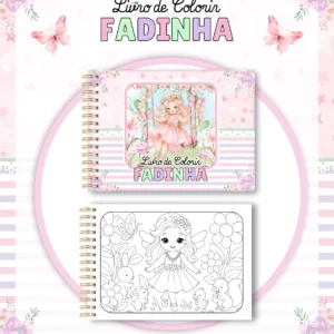 Arquivo Digital LIVRO DE COLORIR FADINHAS 01