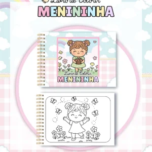 Arquivo Digital LIVRO DE COLORIR MENININHA 01
