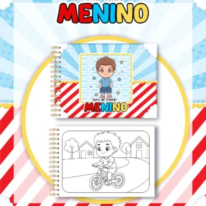 Arquivo Digital LIVRO DE COLORIR MENINO 01