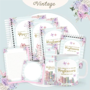Arquivo Digital AGENDA E PLANNERS PROFESSORA - VINTAGE (COMBO) 01 - 2026 E PERMANENTE