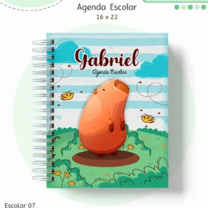 Arquivo Digital CADERNO ESCOLAR CAPIVARA 02